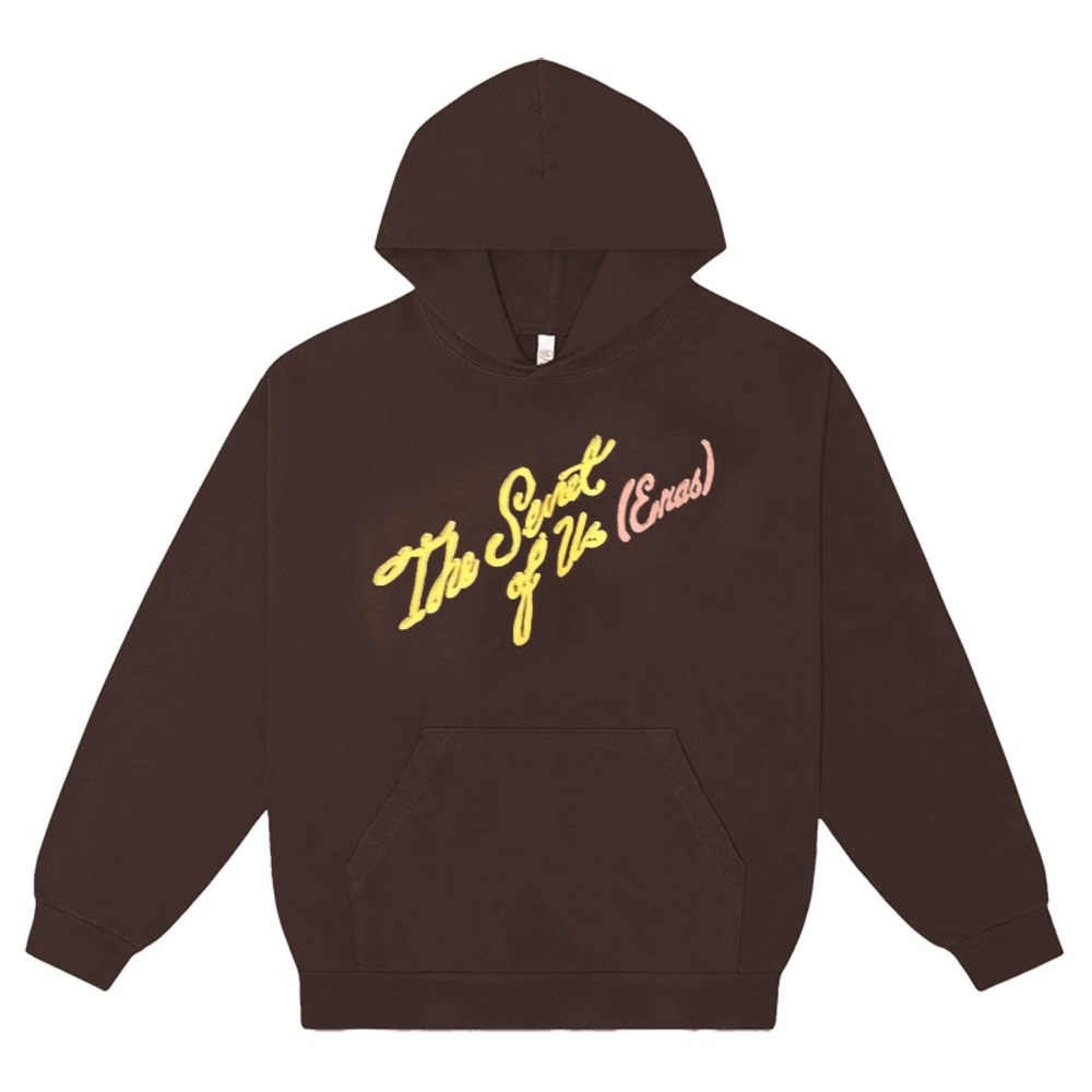 Gracie Abrams the secret of us (eras) tour brown hoodie